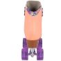 Moxi Beach Bunny Quad Roller Skates - Peach