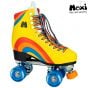 Moxi Rainbow Quad Roller Skates - Sunset Yellow