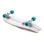 Mindless Surf Skate Fishtail 29.5" Complete Cruiser - White