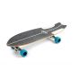 Mindless Surf Skate Fishtail 29.5" Complete Cruiser - White