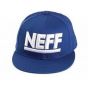 Neff Win Snapback Cap - Blue