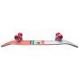 Ocean Pacific Sunset 8" Complete Skateboard - White / Red