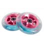 Proto Plasma 110mm Scooter Wheels  - Clear Electric Pink