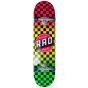 RAD Checkers Progressive 8" Complete Skateboard - Rasta