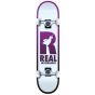Real Be Free 8.25" Complete Skateboard - White / Purple