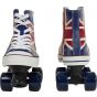 Roces Chuck Classic Roller Skates - Union Jack UK13.5J ONLY