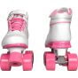 Rookie Odyssey Quad Roller Skates - White Pink UK7 Only