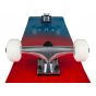 Rocket Double Dipped Red / Blue Complete Skateboard - 31" x 7.5" 