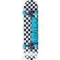 Speed Demons Checkers Black Blue Complete Skateboard - 31" x 7.75"