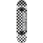 Speed Demons Checkers Black White Complete Skateboard - 32" x 7.75"