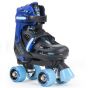 SFR Storm III Adjustable Quad Roller Skates - Black / Blue