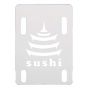 Sushi Pagoda Skateboard Riser Pad - 1/8" Clear