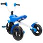 Zycom Folding Ztrike Pedal Trike - Black / Blue - Rear