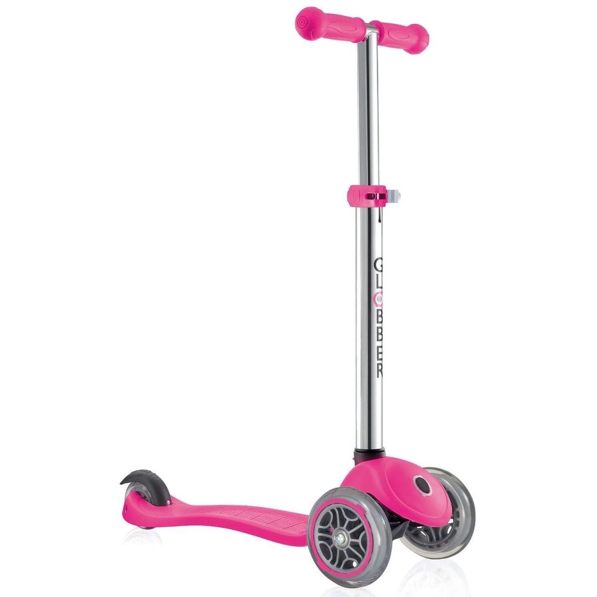 Globber Primo Childrens Complete Scooter Neon Pink 