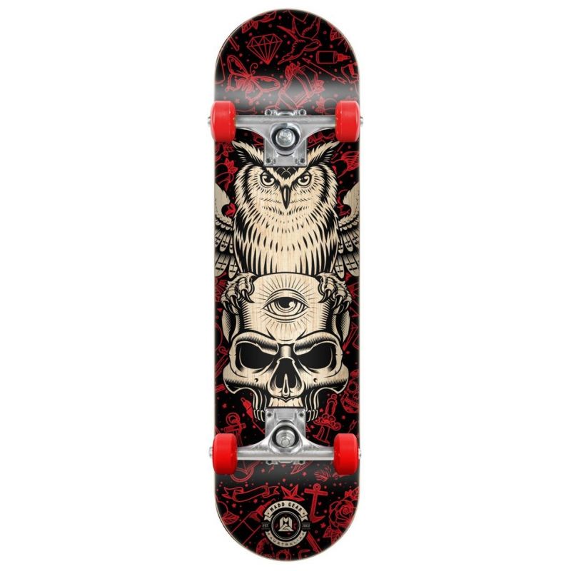 Madd Gear MGP Pro Series Watcher Red / Black Skateboard – 31” x 8”