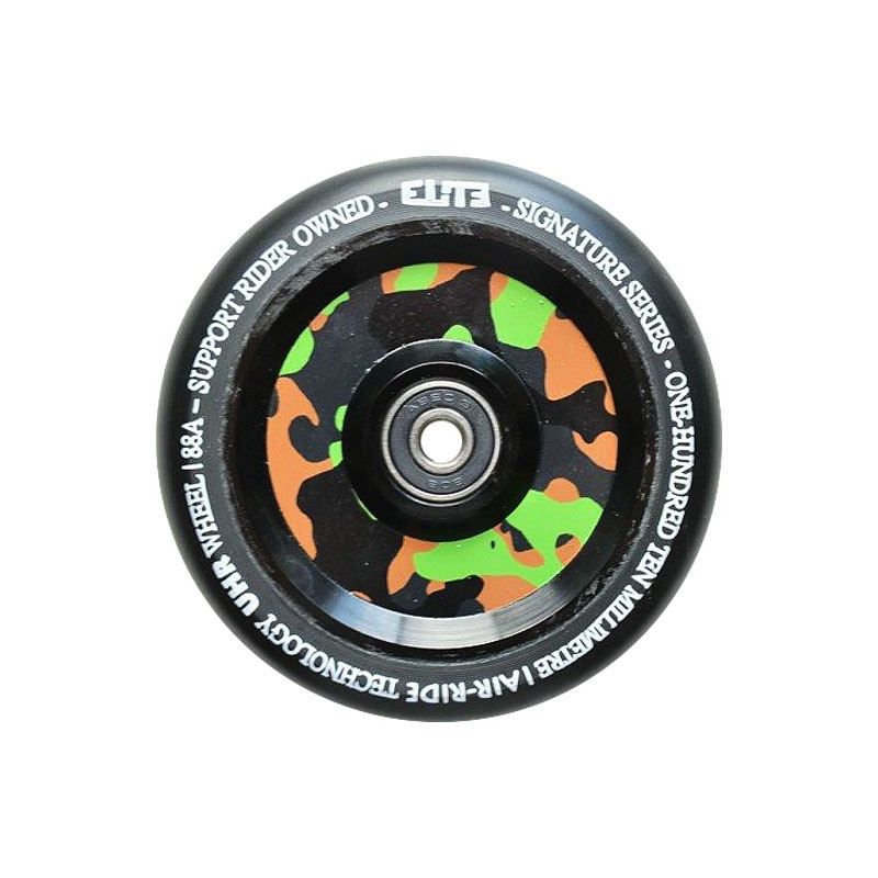 Elite Air Ride 125mm Scooter Wheel - Black / Camo