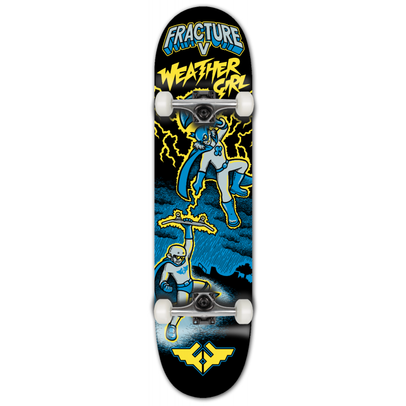 Fracture X Jon Horner 7.25" Complete Skateboard - Weather Girl