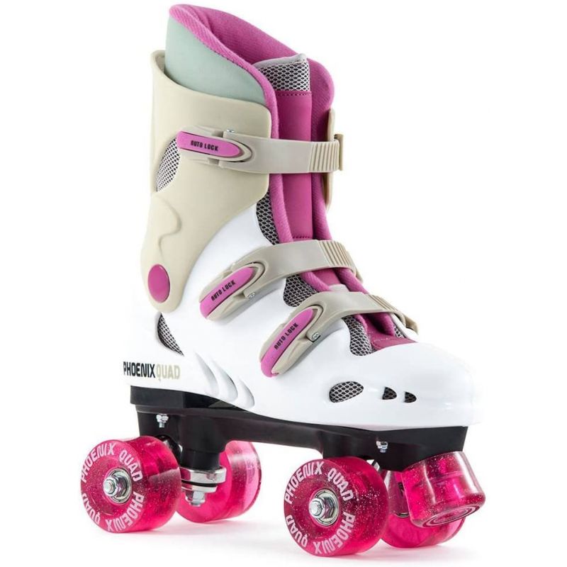 SFR Phoenix Quad Roller Skates - Pink UK3 Only