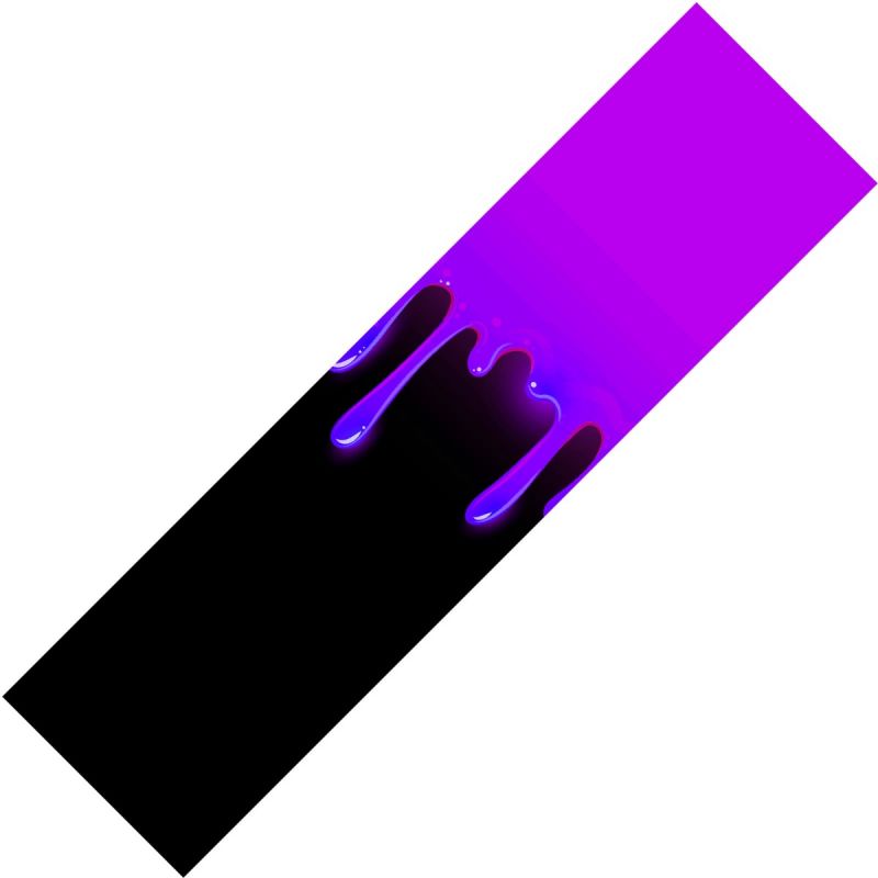 Purple Paint Drip Scooter Griptape - 23" x 6"