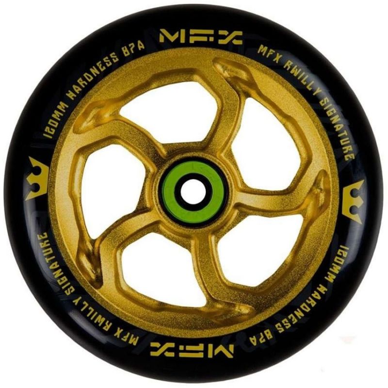 Madd Gear MGP MFX R Willy Hurricane 120mm Scooter Wheel - Gold