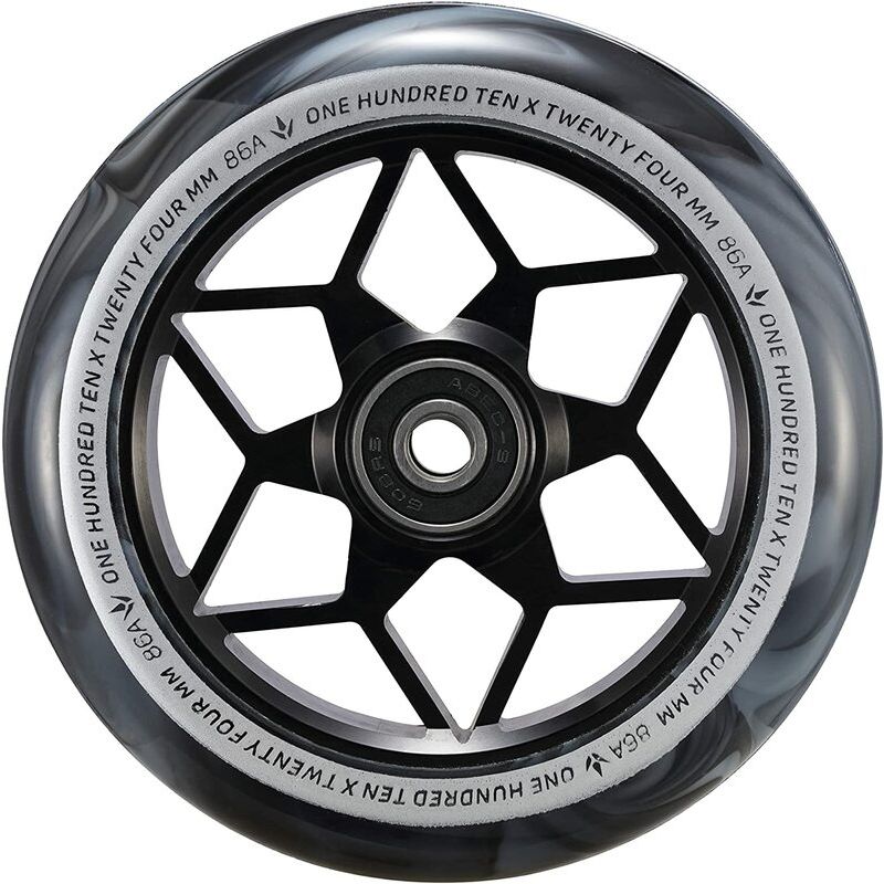 Blunt Envy Diamond 110mm Scooter Wheel - Black / White