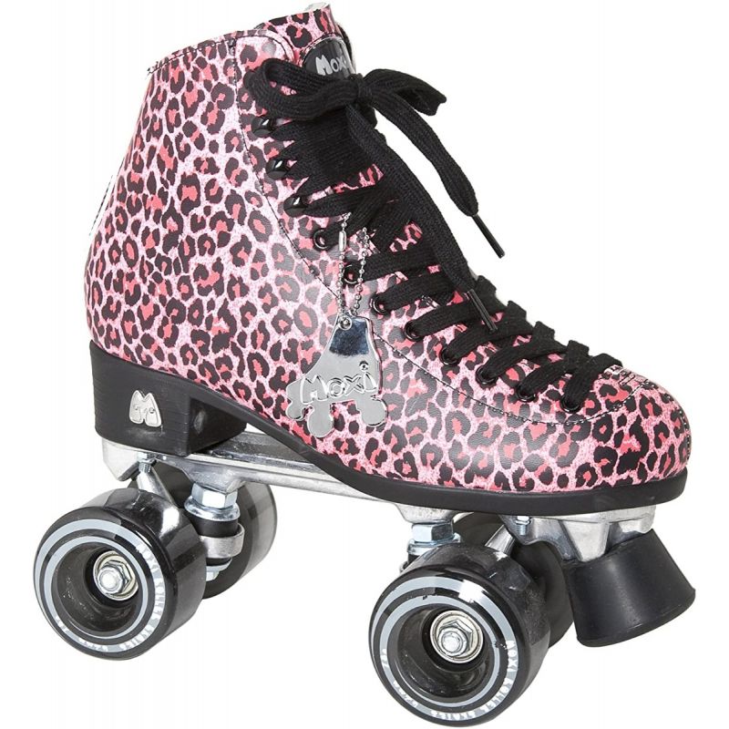 Moxi Ivy City Quad Skates - Pink Cheetah UK7 / EU41 ONLY