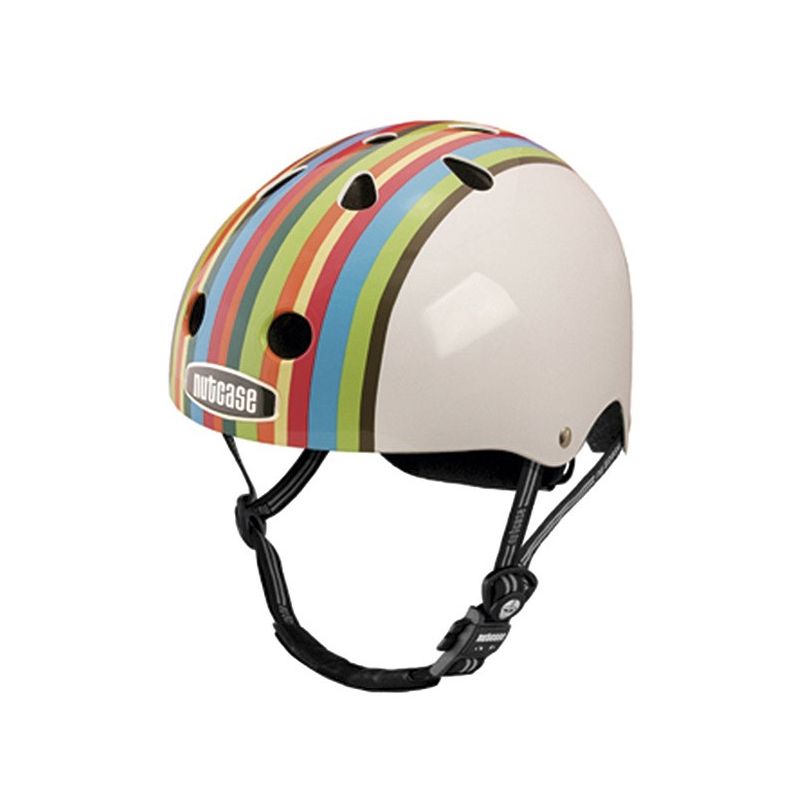 Nutcase Skate Helmet - Rainbow Stripe