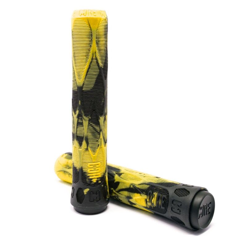 Core 170mm Pro Scooter Grips - Wasp Yellow / Black