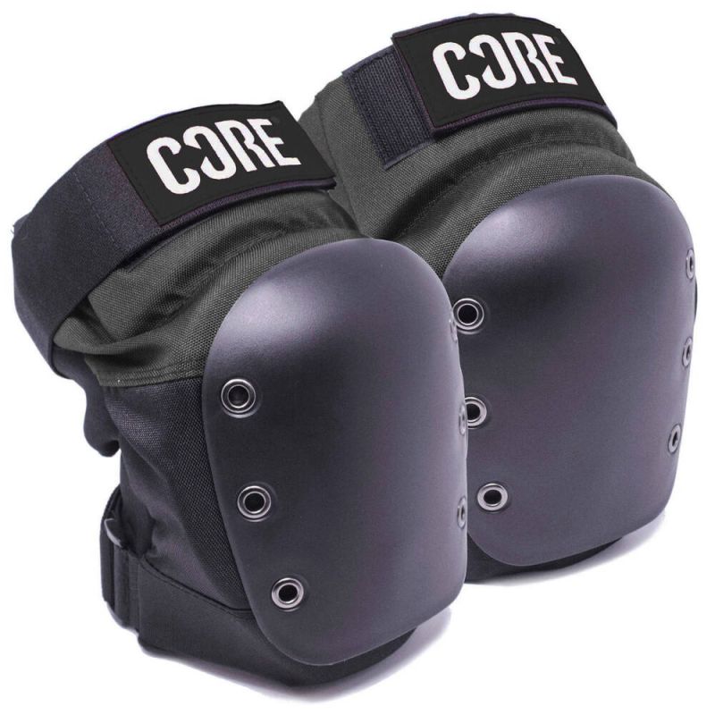Core Protection Street Knee Pads - Black / Grey