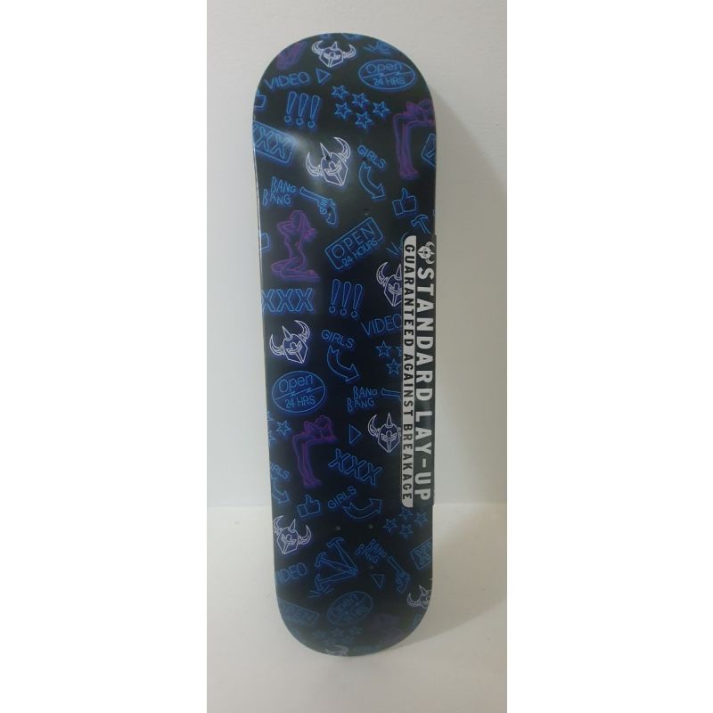 B-STOCK Darkstar Neon SL Green Skateboard Deck - 8.1"