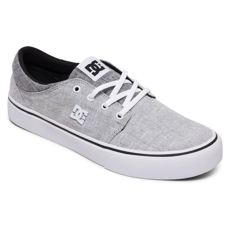 DC Trase TX SE Skate Shoes - Grey UK10.5