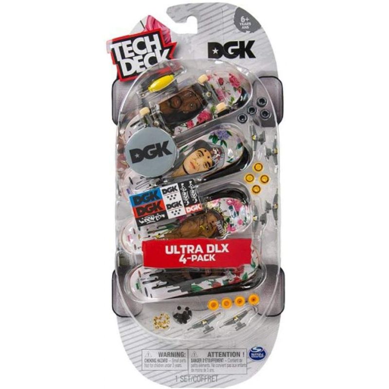 Tech Deck 96mm Fingerboard (4 Pack) - DGK