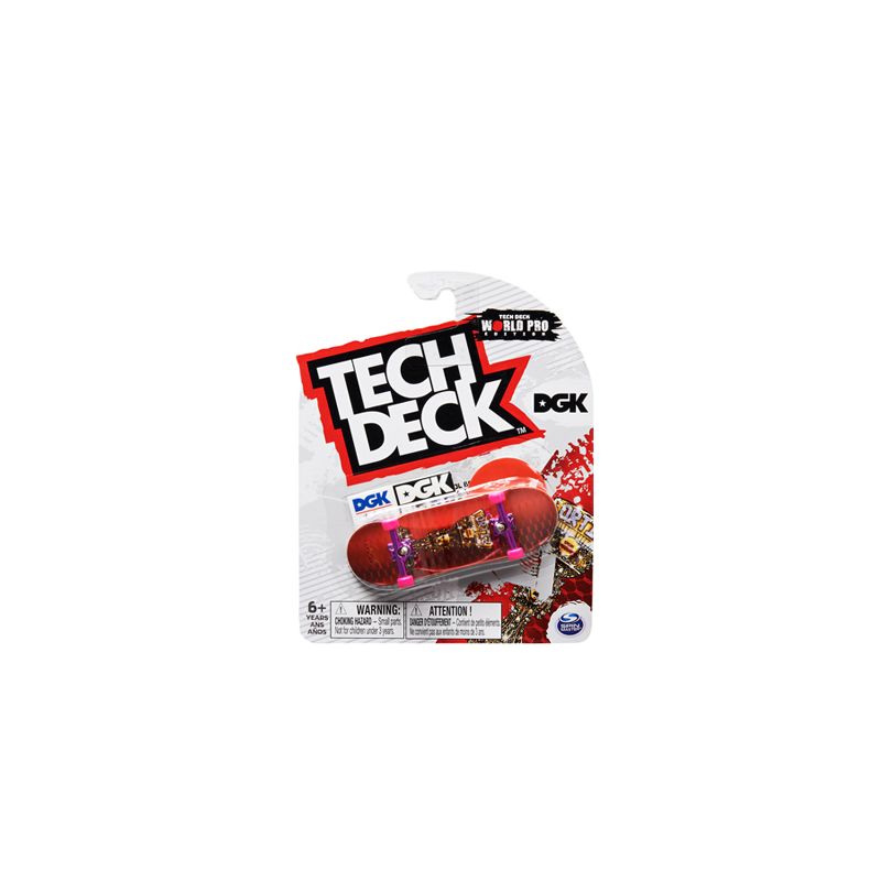 Tech Deck 96mm Fingerboard (M24) - DGK Red