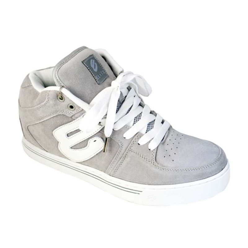 Elyts Mid Top Skate Shoes - Light Grey UK4 / EU37