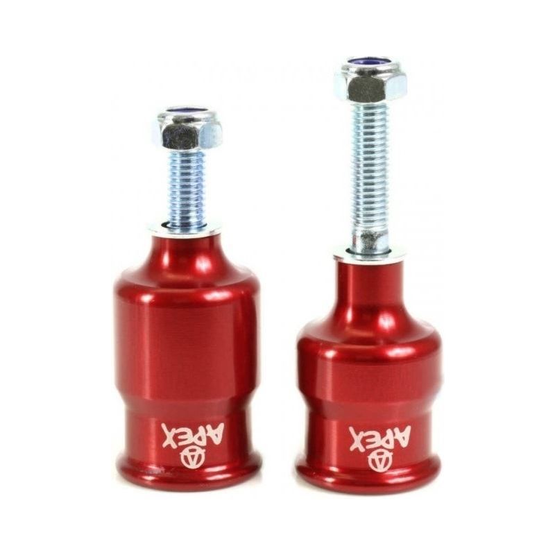 Apex Coopegs Stunt Scooter Pegs - Red