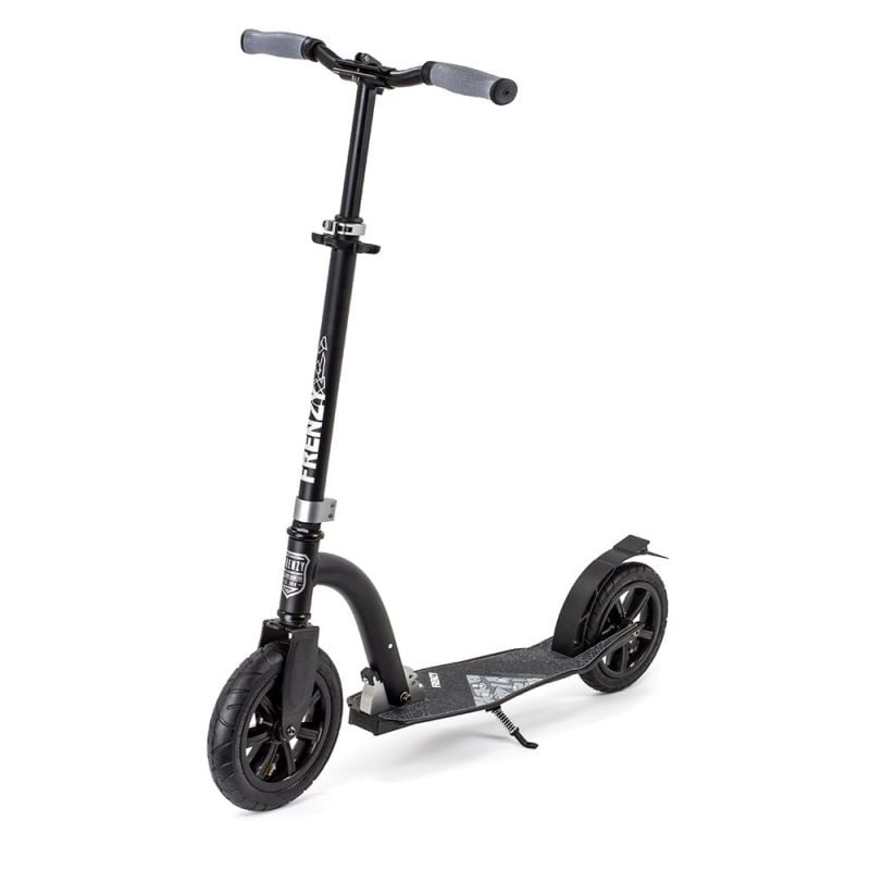 Frenzy 230mm Pneumatic Recreational Scooter - Black / Silver