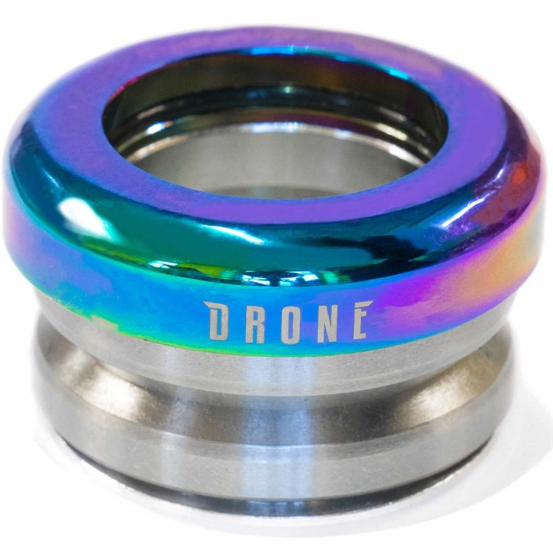 Drone Synergy 2  Integrated Scooter Headset - Neochrome Oil Slick