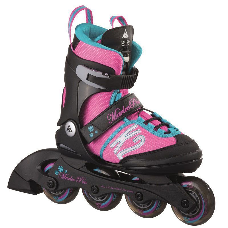 K2 Marlee Pro Adjustable Inline Skates - Pink