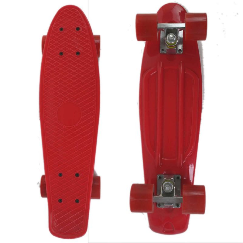 Limitless Classic Complete Retro Cruiser - Red / Red