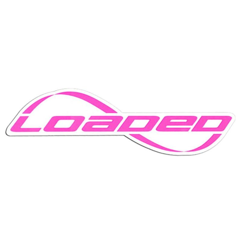 Loaded Logo Sticker Pink