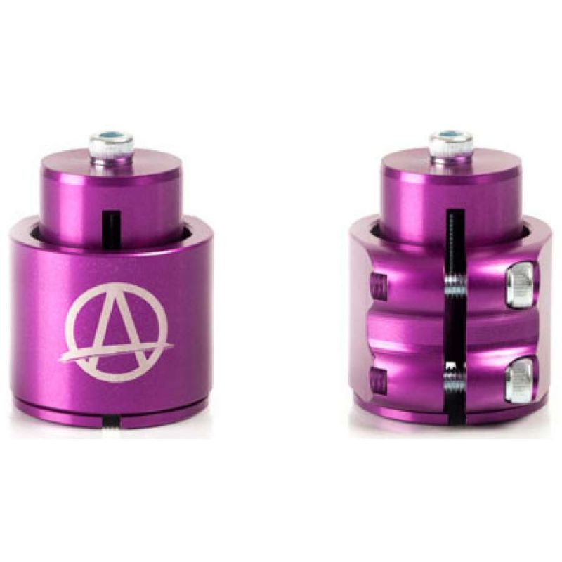 Apex Purple Double Scooter Clamp & HIC Kit