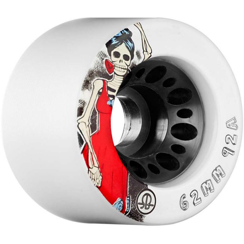 Rollerbones Day Of The Dead Quad Derby Wheels 92A x4