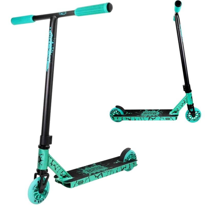 Ride 858 Backie Teal Black Stunt Scooter