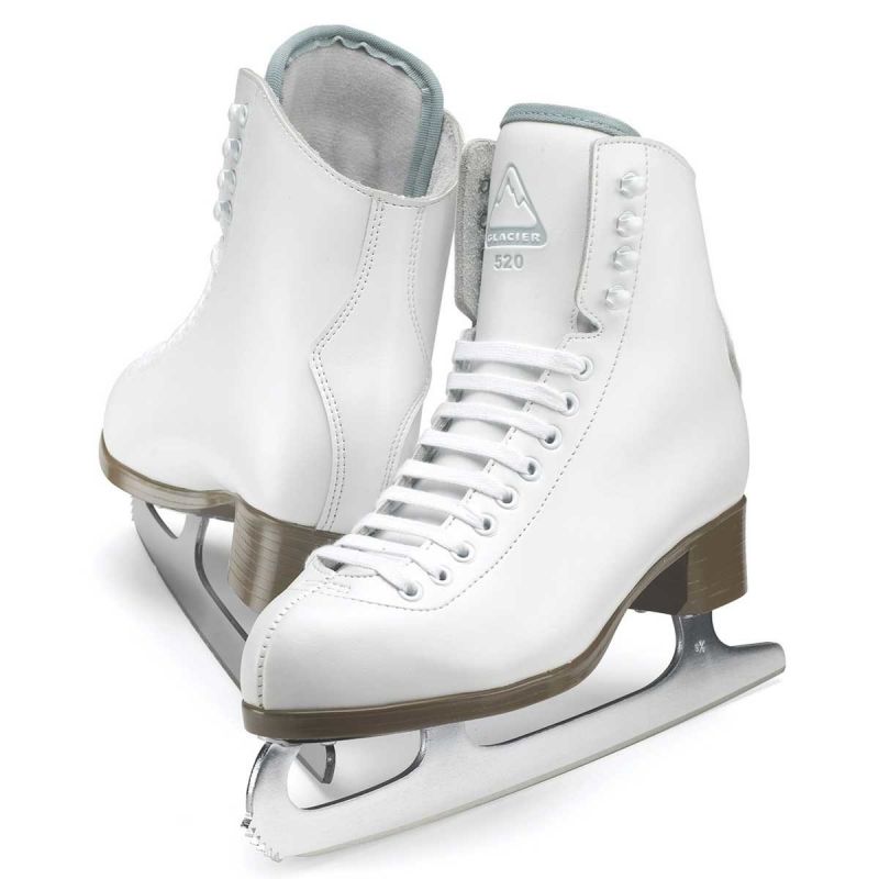 Jackson Glacier GSU122 Figure Ice Skates - White