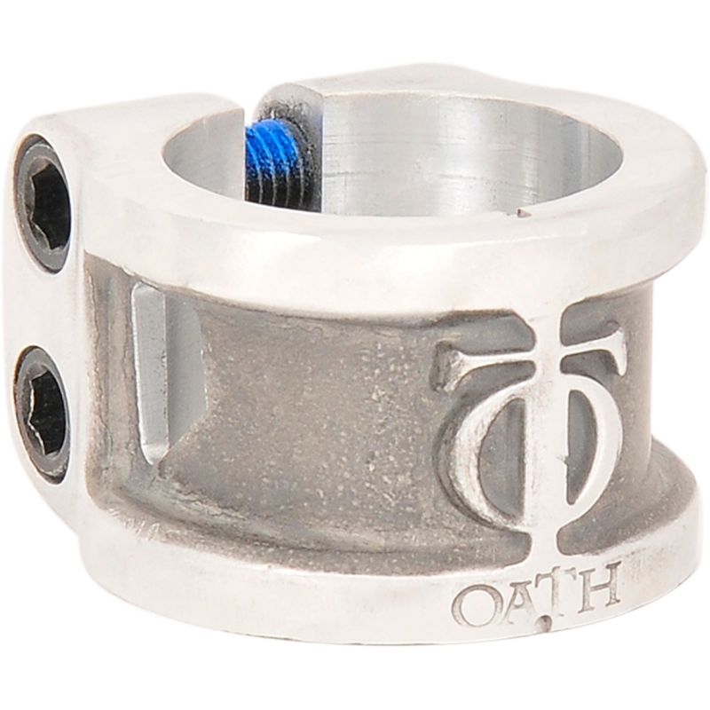 Oath Cage Oversized Double Clamp – Raw Chrome