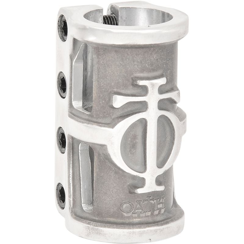 Oath Cage Oversized SCS Clamp – Raw Chrome