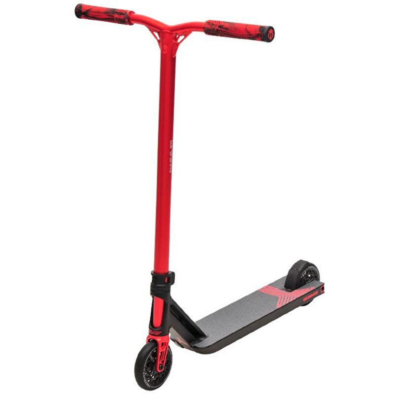 Triad Delinquent Complete Pro Stunt Scooter - Anodised Black / Red