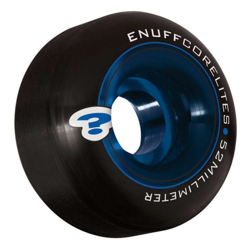 Enuff Corelites Skateboard Wheels - Black / Blue