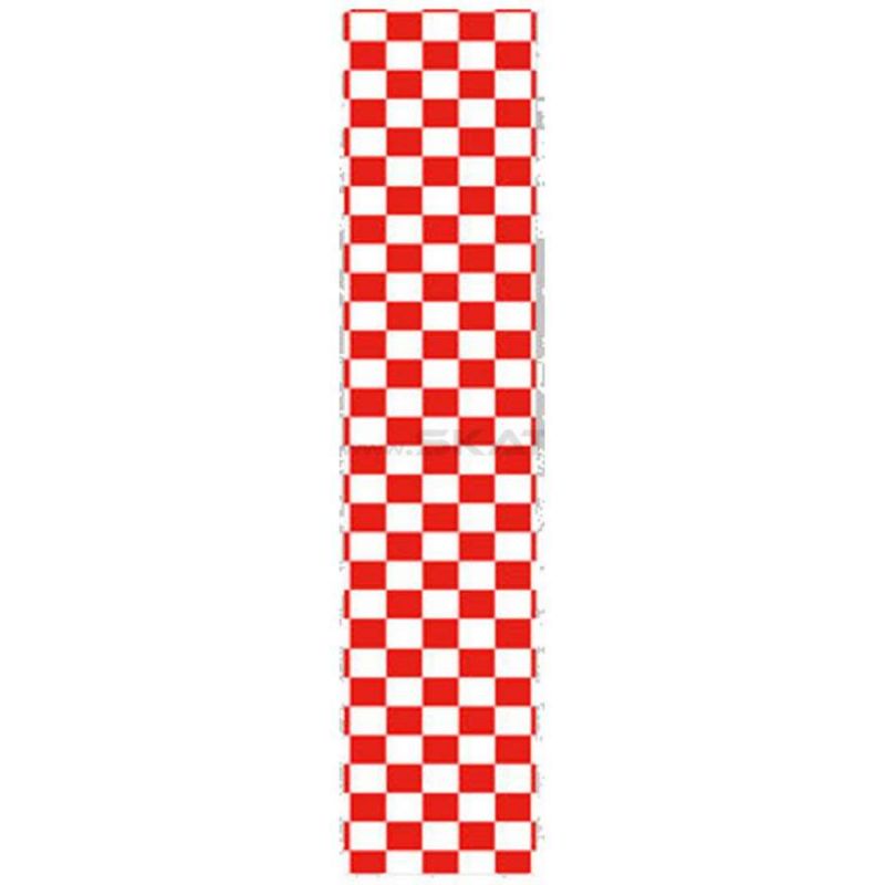 Scoot ID Scooter Bar Wrap No 3 Red White Check