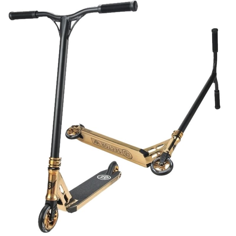 Longway Sector V2 Complete Stunt Scooter - Gold